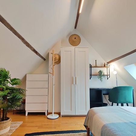 Art & Curiosity Cabinet Style Appartement With Paris View, Villa Des Ammonites Meudon Exterior photo