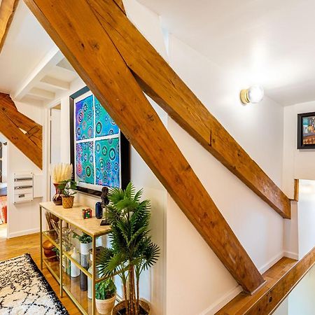 Art & Curiosity Cabinet Style Appartement With Paris View, Villa Des Ammonites Meudon Exterior photo