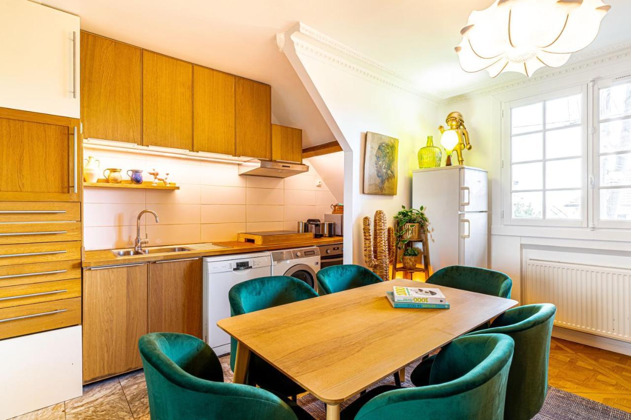 Art & Curiosity Cabinet Style Appartement With Paris View, Villa Des Ammonites Meudon Exterior photo