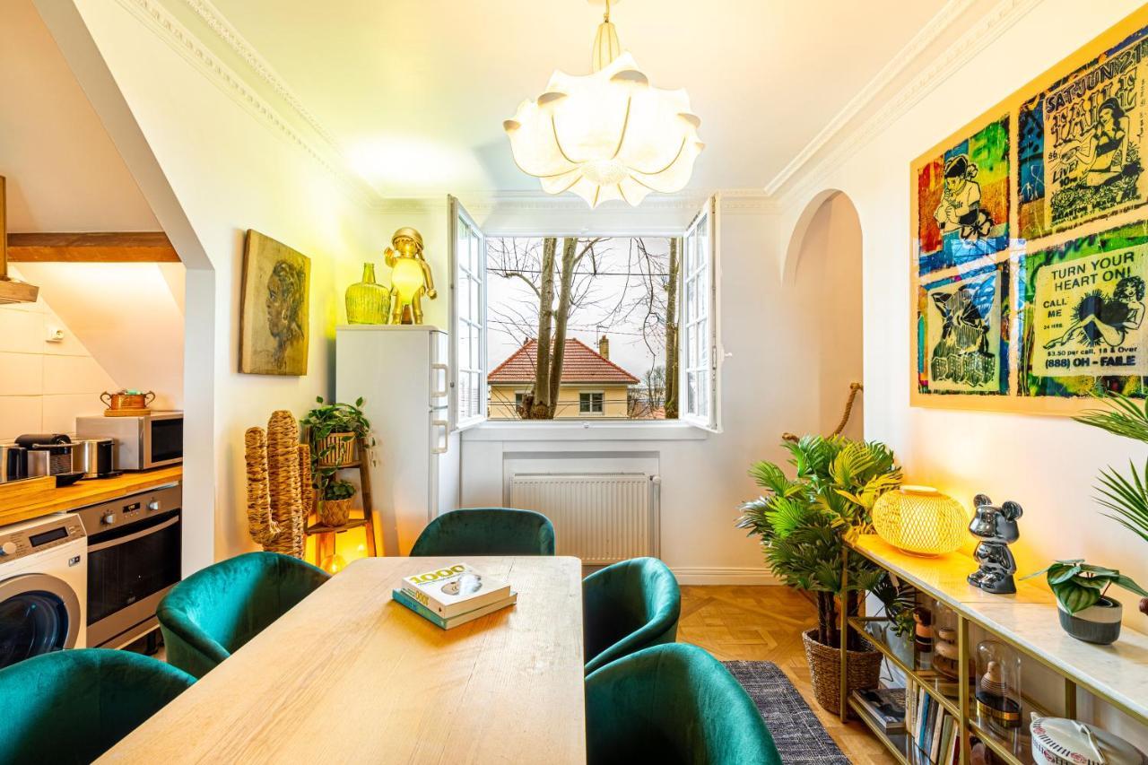 Art & Curiosity Cabinet Style Appartement With Paris View, Villa Des Ammonites Meudon Exterior photo